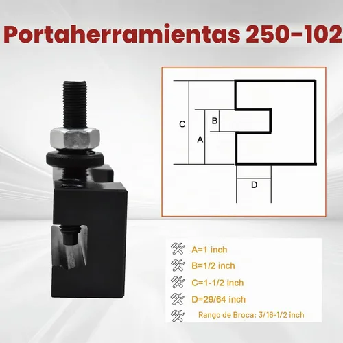 Vista 7 de findmall 5 soportes para herramientas AXA 250-102 de cambio rápido