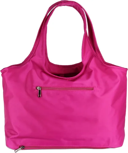 Vista 8 de Bolso grande de hombro para mujer, impermeable, multifunción, de nailon, para viaje