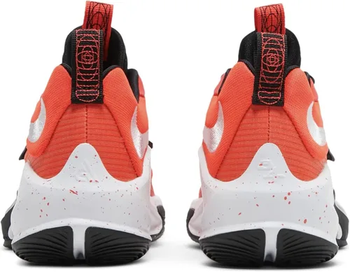 Vista 2 de Nike Zoom Freak 3 Lt StoneBright CrimsonRacer Bl-Grn Strike para hombre (DA0694 100), NegroBlancoNegro