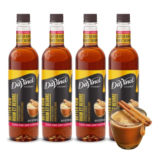 Vista 114 de DaVinci Gourmet Jarabe de azúcar de caña, botella de 25.4 fl oz (paquete de 2)