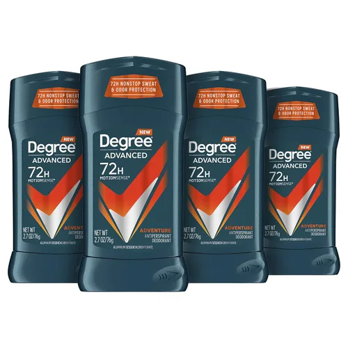 Vista 8 de Degree Men Advanced Protection Desodorante antitranspirante, Adventure, 2.7 oz, paquete de 2