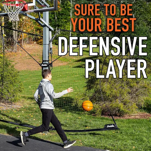 Vista 4 de Franklin Sports Baloncesto Pass Back Rebounder