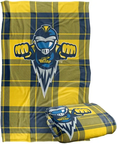 Vista 119 de LOGOVISION St John's University Campus Plaid Spirit Silky Touch Manta súper suave 36 x 58 pulgadas