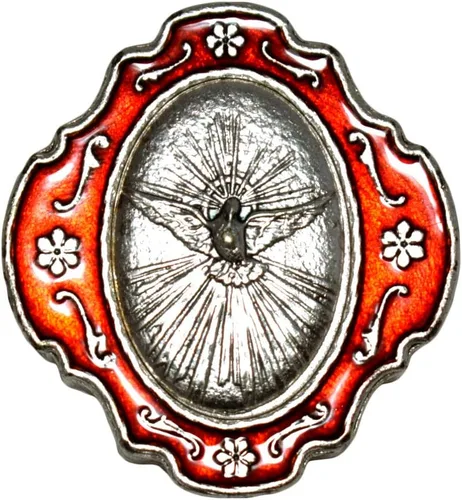 Vista 2 de Gigi's Classy - Rosario italiano de primera comunión, diseño de San Miguel con estuche de regalo