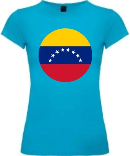 Vista 6 de Florida, T-shirt Venezuela Flag, Venezuelan Gift, Venezuela T-Shirt Women's, T-Shirt Casual, Graphic Tee, Florida State