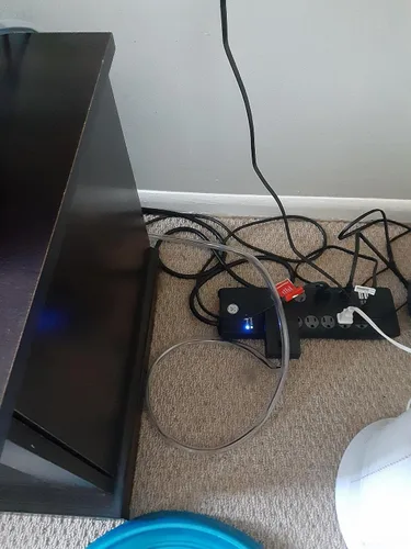 Vista 9 de Protector de cable para perros y gatos, funda de cable para carga USB/alimentación, paquete de 1