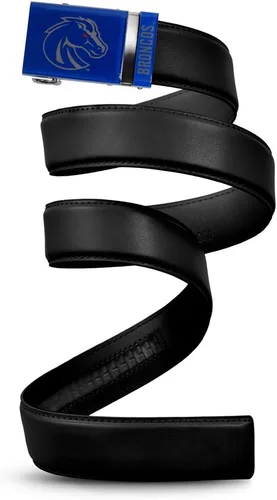 Vista 56 de Mission Belt Con licencia oficial de la NC Alabama Crimson Tide Crimson Tide (Cuero Negro)