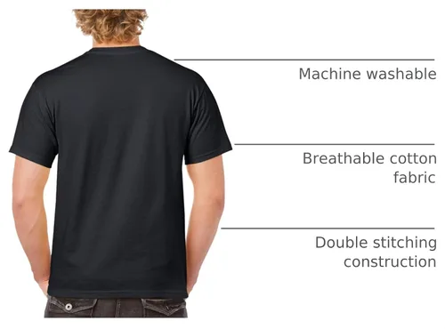 Vista 4 de Tee Hunt Camisetas gráficas y camisetas sin mangas para hombre Roll with Power Pickup Truck Negro