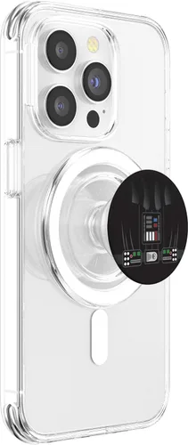 Vista 3 de Star Wars Darth Vader - Placa de pecho PopSocket PopSockets MagSafe PopGrip para iPhone