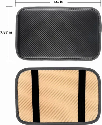 Vista 2 de Amiss Almohadilla para Consola Central de Automóvil, Funda Universal Impermeable para Caja de Asiento de Reposabrazos de Automóvil, Accesorios