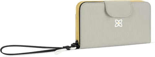 Vista 24 de Sherpani Tulum, cartera grande de nailon con cremallera alrededor, cartera con tarjetero organizador para mujer