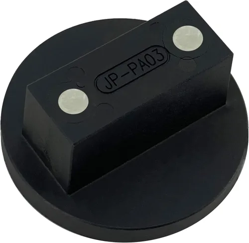 Vista 20 de Potauto Almohadilla magnética universal de nylon PA6 con ranuras, almohadilla para gato con pinchos y soldadura (ancho de ranura 0.39 pulgadas)