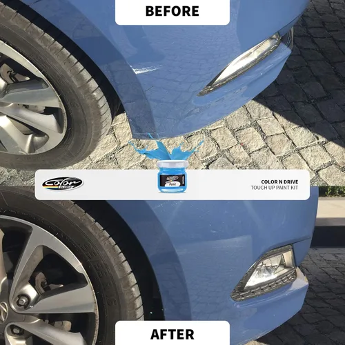 Vista 6 de Color N Drive Pintura de Retoque - Compatible con Acura Alabaster Silver Metallic (NH700M) - Kit de Reparación de Rayones y Desportilladuras