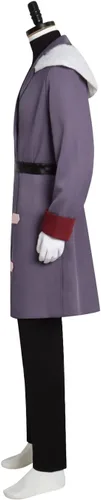 Vista 3 de Disfraz de búho de anime para adultos, disfraz de Halloween, túnica y pantalones