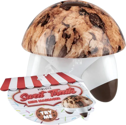 Vista 9 de Homedics Sweet Treats - Mini masajeador de vibración con agarre cómodo, galleta