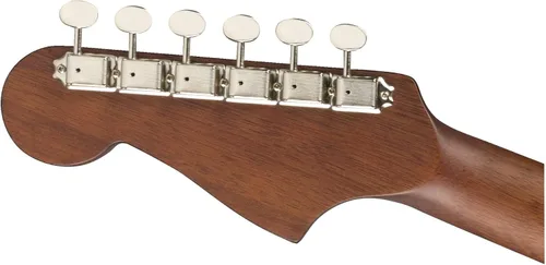 Vista 6 de Fender Redondo Player - Guitarra acústica, con garantía de 2 años, bronce satinado, diapasón de nogal