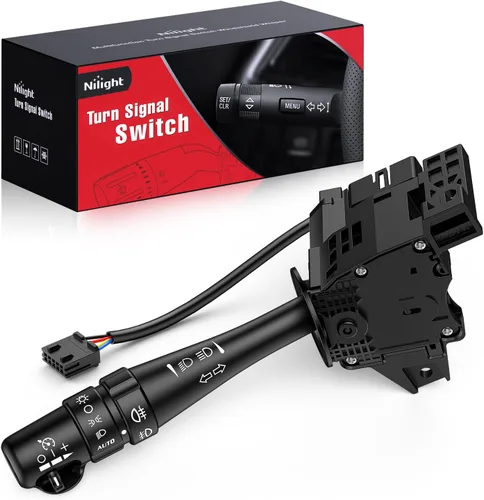 Vista 11 de Nilight Interruptor de Señal de Giro Compatible con 1995 1996 1997 1998 1999 Chevy C1500 K1500 Pickup Tahoe GMC C1500 K1500 Pickup Yukon 1995-2000
