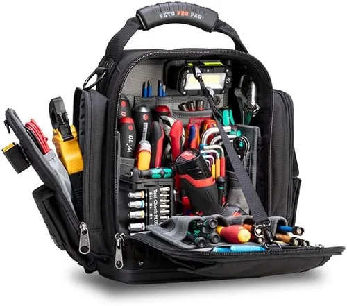 Vista 9 de Veto Pro Pac MB5B Blackout (bolsa extra grande para herramientas/medidores)