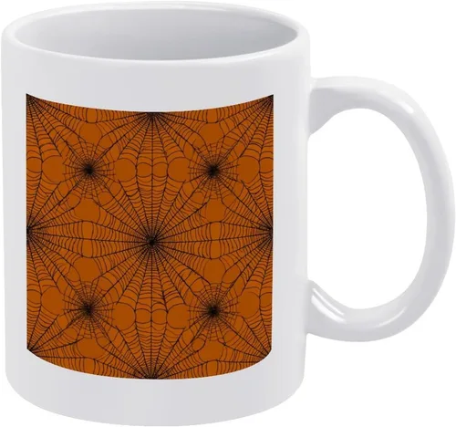 Vista 10 de Taza de cerámica de calabaza con telarañas, taza de viaje para papá, regalo único para el día del padre, marido, hombres, él