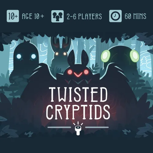 Vista 6 de Unstable Games Twisted Cryptids Juego de Mesa - Juego de Cartas de Estrategia para Adultos y Niños - Juegos de Mesa Familiares para 2-4 Jugadores