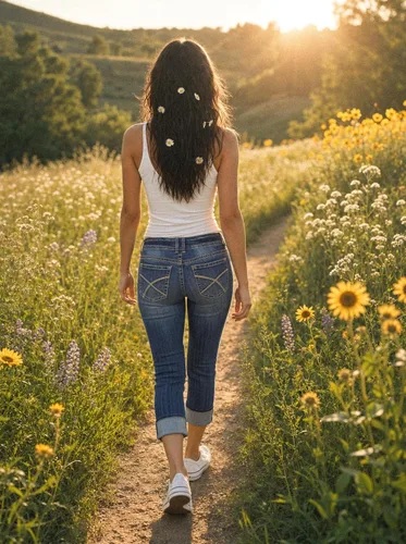 Vista 3 de WallFlower Vaqueros Luscious Curvy de 23.5” de cintura media para mujer, jeans de mezclilla Insta Stretch para juniors Albahaca