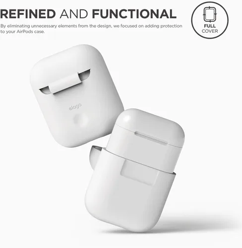 Vista 27 de elago AirPods - Funda de silicona para AirPods [Protección extra]