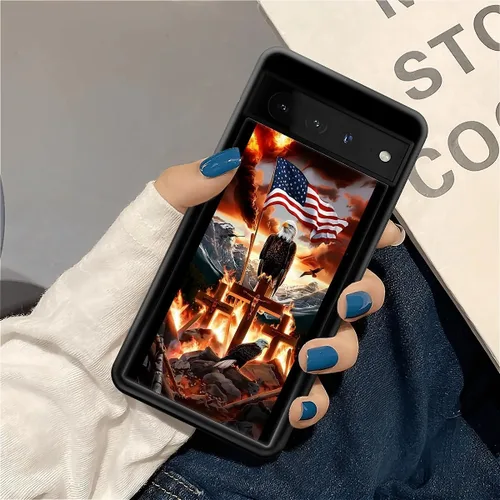 Vista 494 de Compatible con Google Pixel 4A 5G Mobile Case Creative Acrylic Panel trasero Silicona Protección Grip especialmente diseñado para Google Pixel 4A 5G
