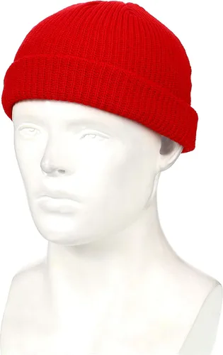 Vista 3 de SATINIOR Gorro de pescador de invierno de 2 piezas, gorro de arrastrero, con borde enrollable, gorro unisex