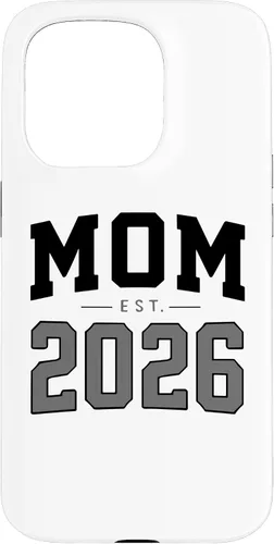 Vista 14 de Mom Est 2026 New Mother Parent New Born Child Parenthood Case for iPhone 17