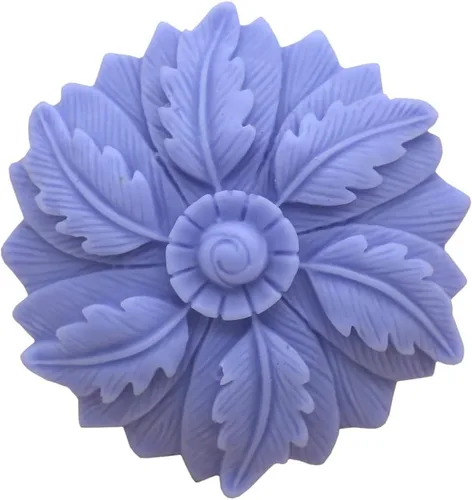 Vista 17 de Moldes de jabón de silicona para hacer jabón, moldes para manualidades, moldes de resina, flores 3D (14167)