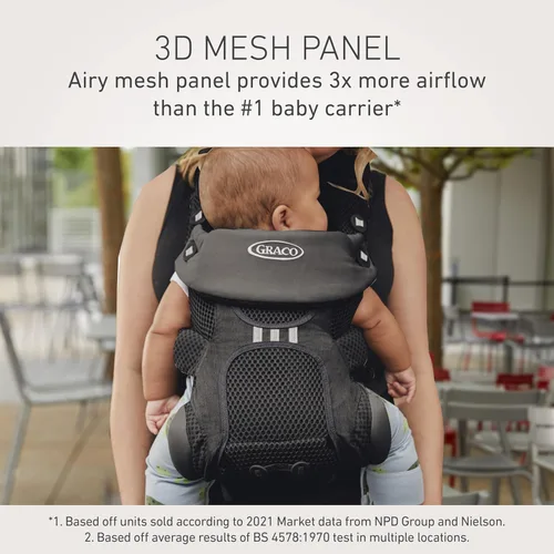 Vista 2 de Graco® Premier Cradle Me™ Air 4 en 1