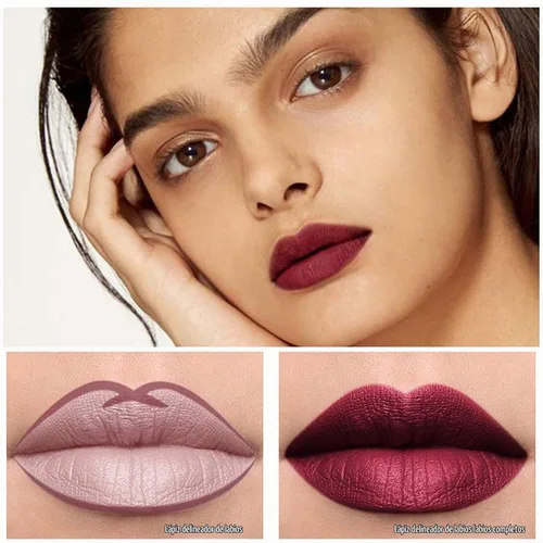 Vista 6 de DC-BEAUTIFUL Juego de 18 delineadores de labios con 2 sacapuntas, delineadores de labios impermeables y suaves de primera calidad, delineadores