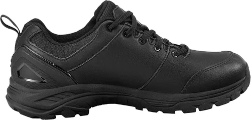 Vista 2 de Wantdo Zapatos de senderismo impermeables para hombre, botas de senderismo de corte bajo, zapatos de trabajo sin cordones, tenis de senderismo