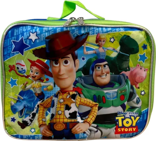 Vista 5 de Ruz Mochila con licencia para niños de 16 pulgadas con juego de fiambreras extraíbles (Toy story)