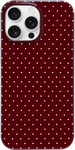 Vista 8 de Hython Funda para iPhone Air, diseño estético de lunares lindos, funda simple de 6.5 pulgadas, delgada, antiarañazos, parachoques de TPU suave, a