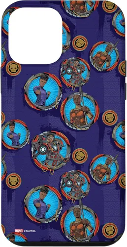 Vista 12 de iPhone 15 Marvel Black Panther: Wakanda Forever Okoye Shuri Ironheart Case