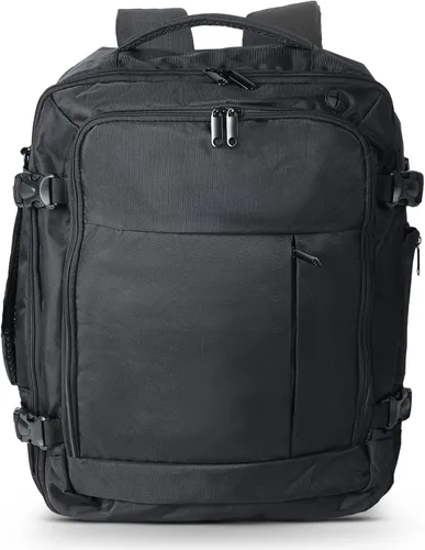 Vista 3 de Bolsas de equipaje para debajo del asiento de 18 x 14 x 8 pulgadas y 17 x 10 x 9 pulgadas para United Airlines o American Airlines, Spirit, Frontier