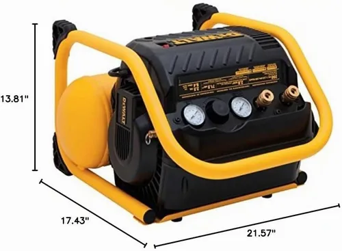 Vista 3 de DEWALT DWFP55130 Compresor de corte silencioso de gran potencia, 200 psi