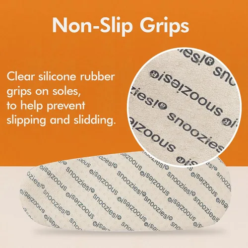 Vista 4 de Snoozies Calcetines Pantufla de Animales para Mujeres, Pantuflas Peludas Suaves Antideslizantes con Forro de Sherpa, Pantuflas Lindas