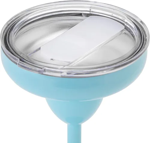 Vista 4 de Better Dweller Vaso de Margarita de metal sellado al vacío con tapa, vaso aislado, taza de acero para vacaciones, piscina y margs fríos en la playa