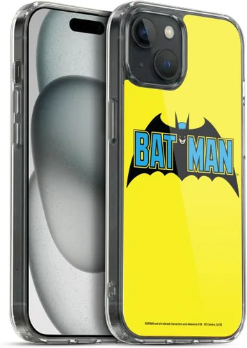Vista 355 de Head Case Designs Funda de gel con licencia oficial de Batman DC Comics Bat Signal Logos [protección de grado militar] compatible con Apple iPhone 7