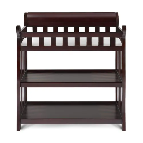 Vista 7 de Delta Children Eclipse - Cambiador con almohadilla, color Espresso Cherry