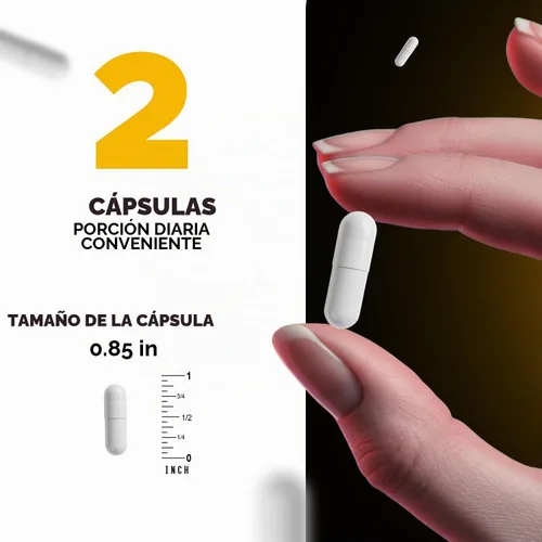Vista 4 de Vitabod Benfotiamina 600mg - 180 cápsulas vegetarianas - Suplemento de vitamina B1 soluble en grasa