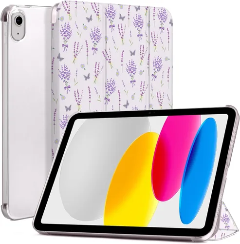 Vista 65 de CoBak Funda para iPad (A16) 11ª generación de 11 pulgadas 2025, iPad de 10.9 pulgadas 2022, funda protectora delgada con carcasa trasera translúcida