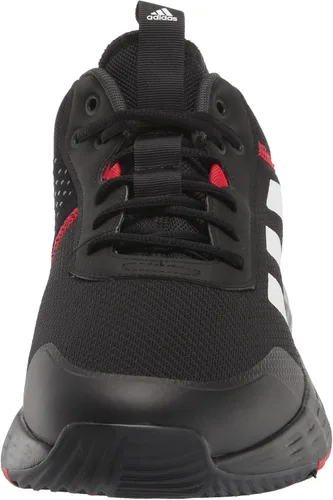 Vista 2 de adidas Own The Game 2.0 - Tenis de baloncesto para hombre, White-core Black-Grey Four