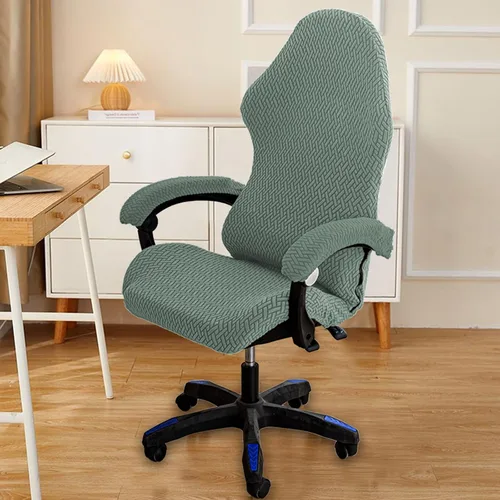Vista 2 de Fundas para sillas de juego con fundas para apoyabrazos, funda para silla de escritorio, funda para silla de computadora, funda elástica para silla