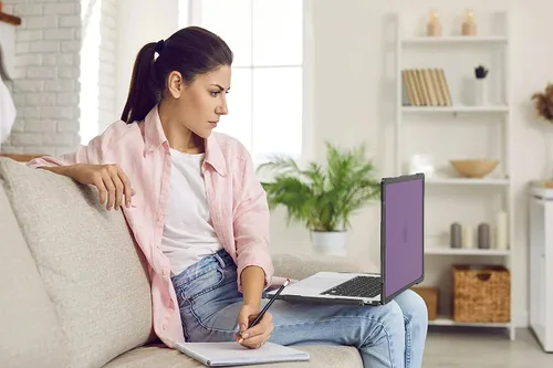 Vista 7 de Tuiklol Funda rígida protectora resistente con cubierta de teclado para MacBook Air de 15.3 pulgadas 2025 2024 2023 con chip M4/M3/M2