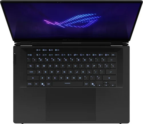 Vista 14 de ASUS ROG Zephyrus Duo Pantalla táctil dual desmontable de 16 pulgadas 3K OLED ROG Nebula HDR 120Hz Copilot+ PC Gaming Notebook Intel Core Ultra 9