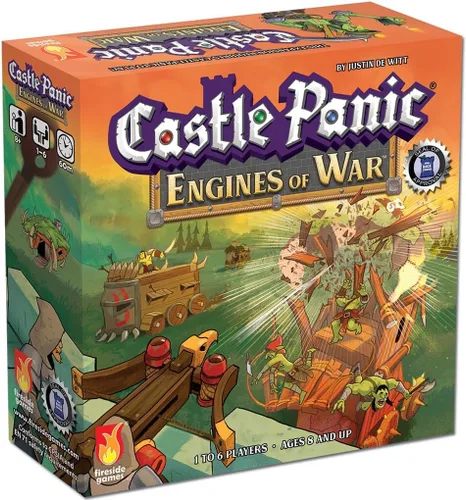 Vista 11 de The Wizard's Tower Castle Panic Expansion Juego de mesa para adultos y familia. Juego de mesa cooperativo. A partir de 8 años. Para 1 a 6 jugadores