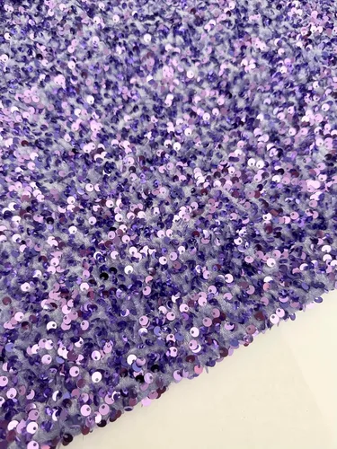 Vista 5 de Tela de terciopelo de lentejuelas suave y elástica con lentejuelas brillantes, perfecta para costura, disfraces, tapicería y decoración de Navidad